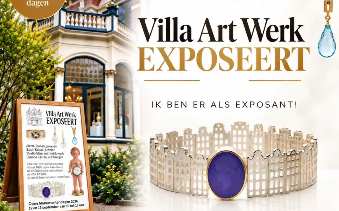 Aletta Teunen exposeert tijdens de Open Monumentendagen